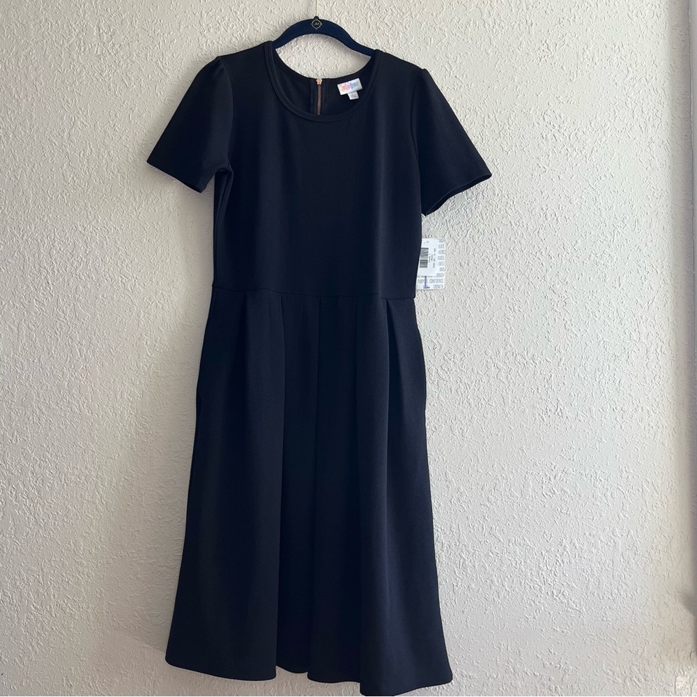 LuLaRoe Black Amelia Dress